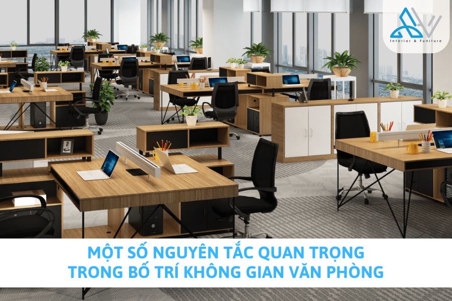 Một Số Nguyên Tắc Quan Trọng Trong Bố Trí Không Gian Văn Phòng